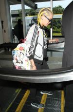 RITA ORA at Los Angeles International Airport 04/07/2016
