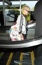 RITA ORA at Los Angeles International Airport 04/07/2016