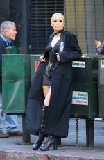 RITA ORA on the Set of a Photoshoot in Los Angeles 04/01/2016