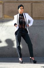 RITA ORA on the Set of a Photoshoot in Los Angeles 04/01/2016