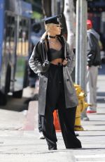 RITA ORA on the Set of a Photoshoot in Los Angeles 04/01/2016