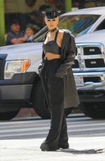 RITA ORA on the Set of a Photoshoot in Los Angeles 04/01/2016