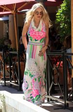 RITA ORA Out and About in Beverly Hills 03/31/2016