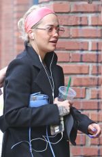 RITA ORA Out and About in Vancouver 04/14/2016