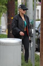 RITA ORA Out and About in West Hollywood 04/10/2016