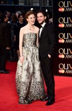 ROSE LESLIE at 2016 Olivier Awards in London 04/03/2016