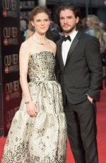 ROSE LESLIE at 2016 Olivier Awards in London 04/03/2016