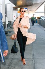 ROSIE HUNTINGTON-WHITELEY at JFK Airport in New York 04/27/2016