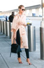 ROSIE HUNTINGTON-WHITELEY at JFK Airport in New York 04/27/2016