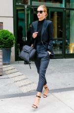ROSIE HUNTINGTON-WHITELEY Leaves Her Hotel in New York 04/28/2016
