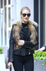 ROSIE HUNTINGTON-WHITELEY Out and About in New York 04/29/2016