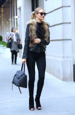 ROSIE HUNTINGTON-WHITELEY Out and About in New York 04/29/2016