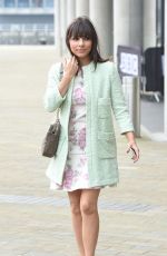 ROXANNE PALLETT Leaves BBC Studios in Salford 04/11/2016