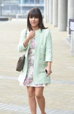 ROXANNE PALLETT Leaves BBC Studios in Salford 04/11/2016