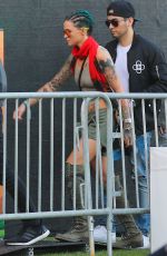 RUBY ROSE at Coachella Valley Music and Arts Festival in Indio 04/15/2016