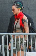 RUBY ROSE at Coachella Valley Music and Arts Festival in Indio 04/15/2016