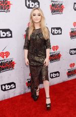 SABRINA CARPENTER at iHeartRadio Music Awards in Los Angeles 04/03/2016