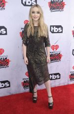 SABRINA CARPENTER at iHeartRadio Music Awards in Los Angeles 04/03/2016