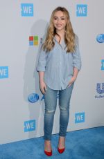SABRINA CARPENTER at We Day California 2016 in Inglewood 04/07/2016