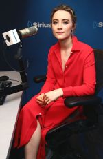 SAOIRSE RONAN at SiriusXM Studios in New York 04/21/2016
