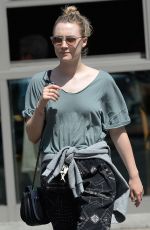 SAOIRSE RONAN Out and About in New York 04/21/2016