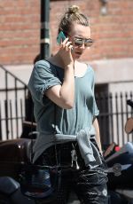 SAOIRSE RONAN Out and About in New York 04/21/2016