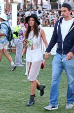 SARA SAMPAIO at Coachella Valley Music and Arts Festival in Indio 04/15/2016