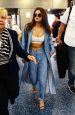 SELENA GOMEZ at Airport in Miami 04/09/2016