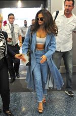 SELENA GOMEZ at Airport in Miami 04/09/2016