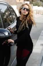 SHAKIRA Out and About in Barcelona 03/16/2016