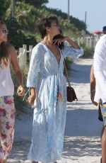 SHANINA SHAIK ad DJ Ruckus at a Beach in Miami 04/24/2016