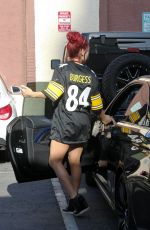 SHARNA BURGESS at DWTS Rehersal in Hollywood 04/27/2016