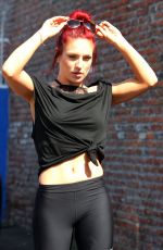 SHARNA BURGESS at DWTS Studio in Hollywood 04/14/2016