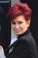SHARON OSBOURNE Leaves a Salon in West Hollywood 03/21/2016