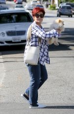 SHARON SOBOURNE at Il Piccolino in West Hollywood 04/27/2016