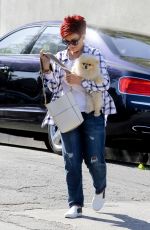 SHARON SOBOURNE at Il Piccolino in West Hollywood 04/27/2016