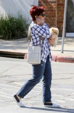 SHARON SOBOURNE at Il Piccolino in West Hollywood 04/27/2016