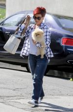 SHARON SOBOURNE at Il Piccolino in West Hollywood 04/27/2016