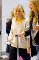 SIENNA MILLER at Heathrow Airport in London 04/22/2016