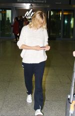 SIENNA MILLER at Heathrow Airport in London 04/22/2016