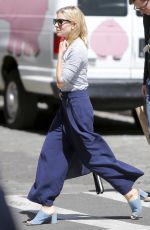 SIENNA MILLER Out in New York 04/21/2016