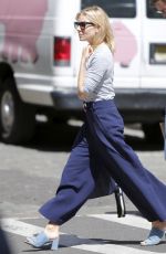 SIENNA MILLER Out in New York 04/21/2016