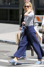 SIENNA MILLER Out in New York 04/21/2016