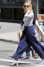SIENNA MILLER Out in New York 04/21/2016