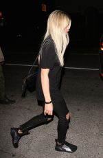 SOFIA RICHIE at Nice Guy in West Hollywood 04/10/2016