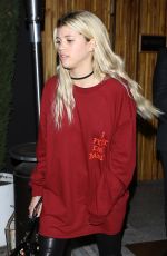 SOFIE RICHIE at Nice Guy in West Hollywood 04/27/2016