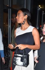 SOLANGE KNOWLES Night Out in Manhattan 04/20/2016