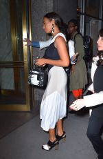 SOLANGE KNOWLES Night Out in Manhattan 04/20/2016