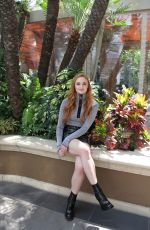 SOPHIE TURNER at Game of Thrones, Season 6 Press Conference in Los Angeles 04/11/2016
