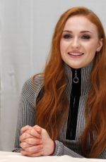 SOPHIE TURNER at Game of Thrones, Season 6 Press Conference in Los Angeles 04/11/2016